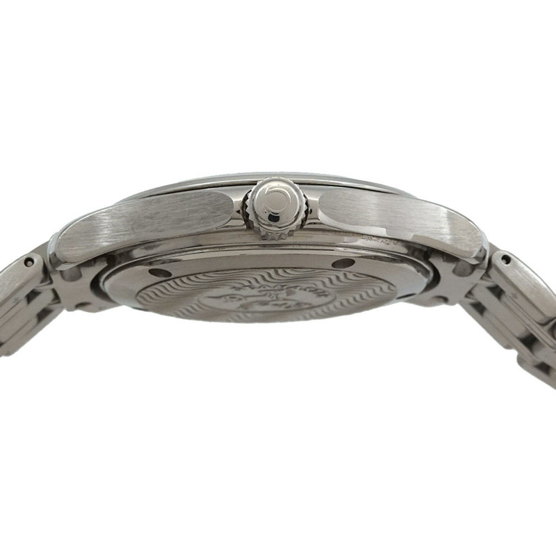 歐米茄海馬系列120米天文台認證腕錶 2501 31 男士腕錶 銀色 日期顯示 自動上鍊-4