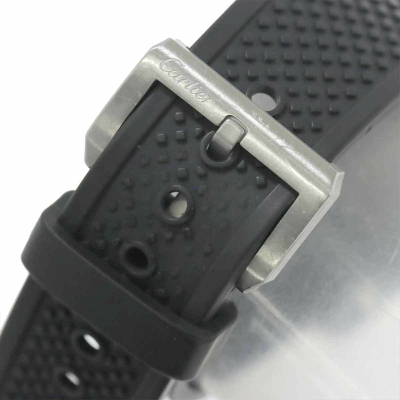 卡地亞 Calibre de Diver W7100056 男士腕錶,附日期顯示,黑色,自動上鍊機芯-5