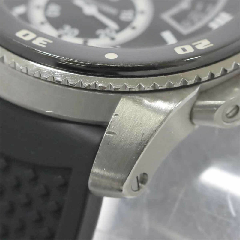 卡地亞 Calibre de Diver W7100056 男士腕錶,附日期顯示,黑色,自動上鍊機芯-6