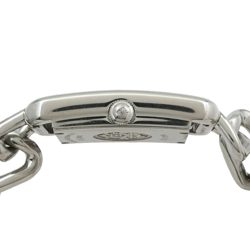 愛馬仕 Nantucket NA2 110 女士銀色石英錶-4