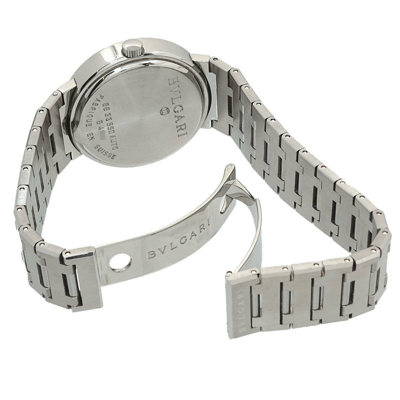 寶格麗 BB33SSD 自動男士腕錶,附日期顯示,藍色自動機芯-4