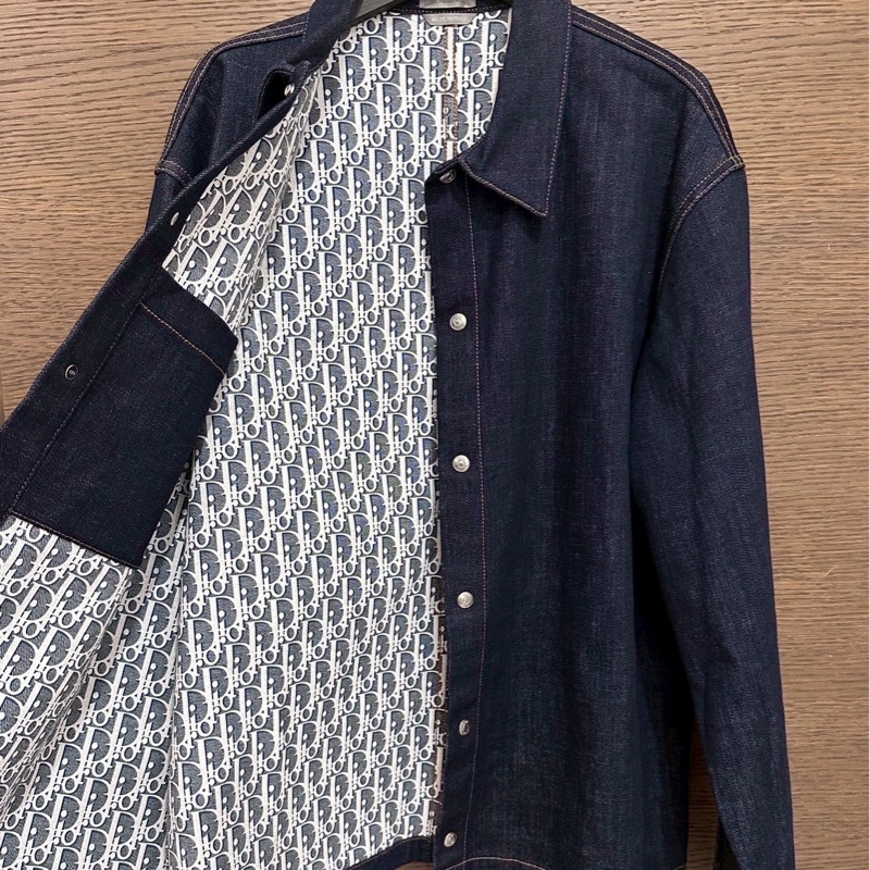 DIOR滿版牛仔外套-4