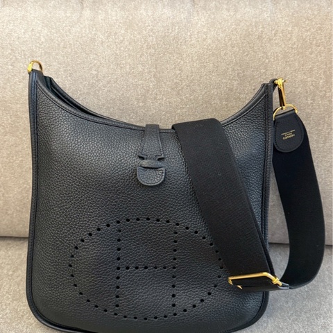 愛馬仕evelyne29黑金