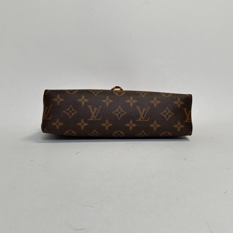 LOUIS VUITTON SAINTPLACIDE紅色PVC金扣2018老花肩背包-4