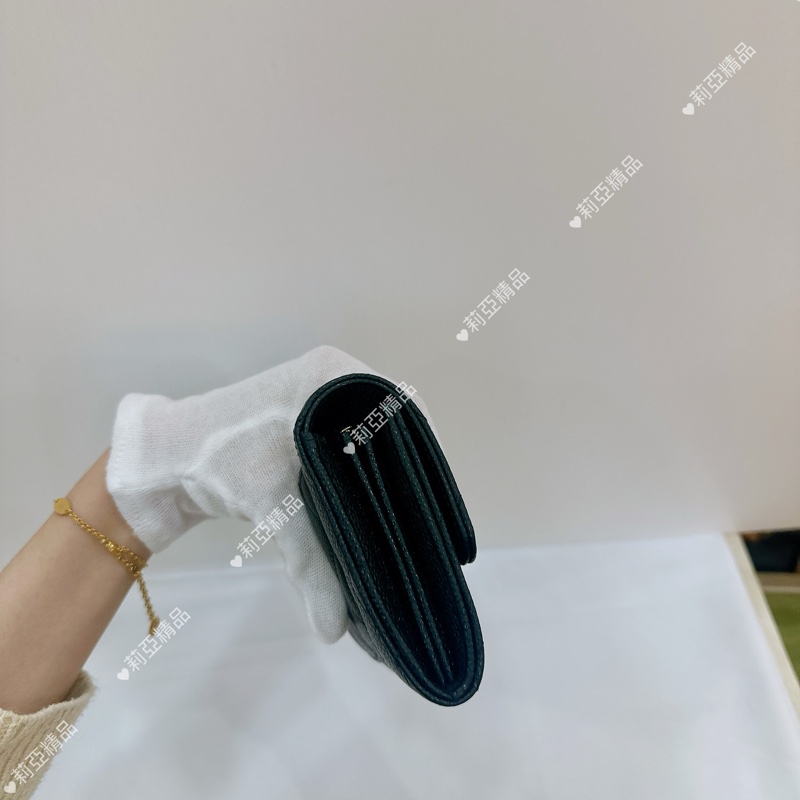 莉亞精品♡ Chanel 經典CF長夾 全新閒置品-6