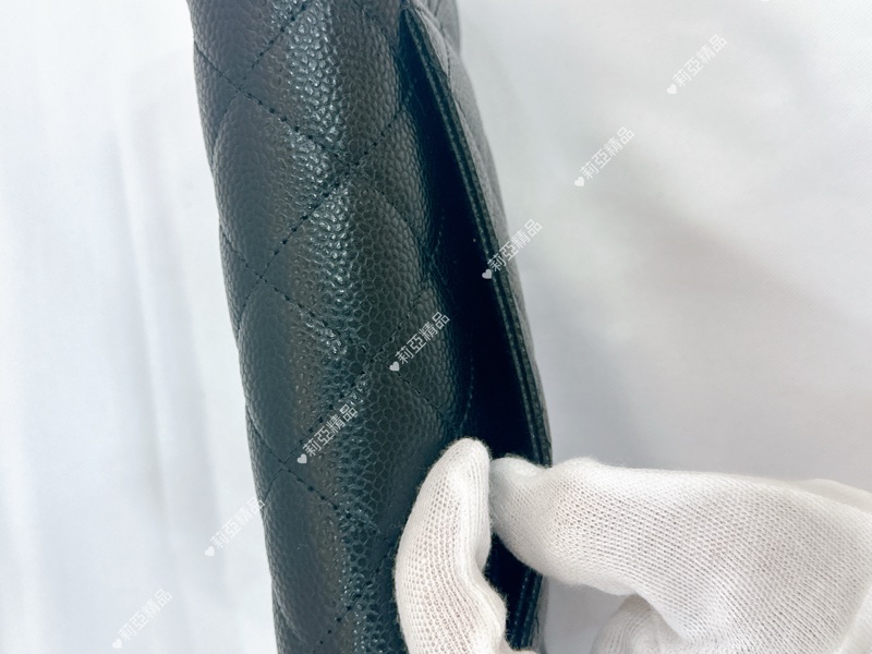 莉亞精品♡ Chanel 經典CF長夾 全新閒置品-16