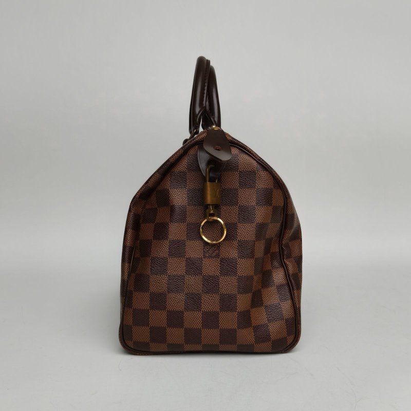 LOUIS VUITTON Sp30無肩帶棕色棋盤格PVC2010肩背包-1