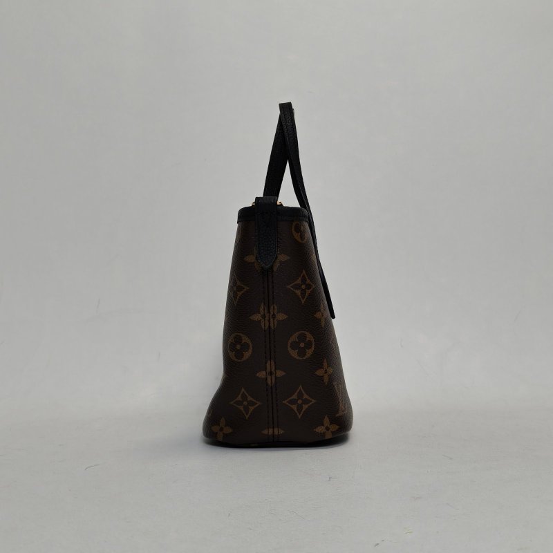 LOUIS VUITTON NeverfullINSIDEOUT雙面托特/20老花PVC金扣晶片肩背包-3