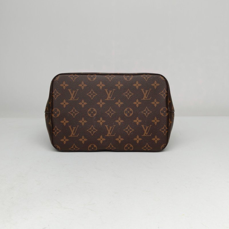 LOUIS VUITTON NÉONOÉ水桶包中號26紅色內裏老花PVC金扣2019肩背包-4