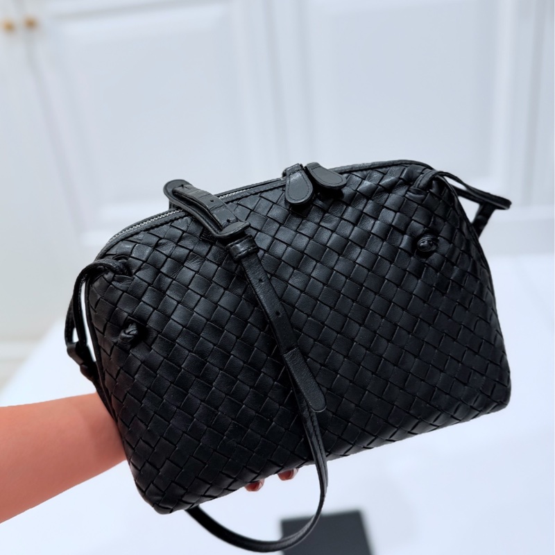 Bottega Veneta BV Nodini 黑色 貝殼包 肩背包 斜背包 側背包 手提包-6