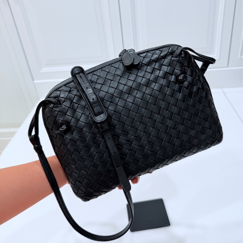 Bottega Veneta BV Nodini 黑色 貝殼包 肩背包 斜背包 側背包 手提包-7