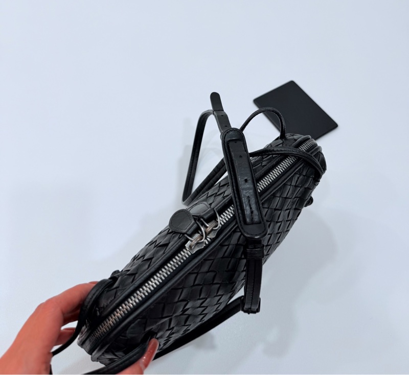Bottega Veneta BV Nodini 黑色 貝殼包 肩背包 斜背包 側背包 手提包-14