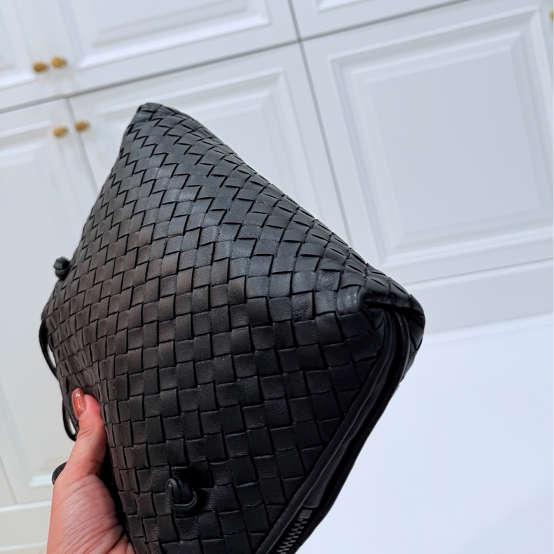 Bottega Veneta BV Nodini 黑色 貝殼包 肩背包 斜背包 側背包 手提包-16