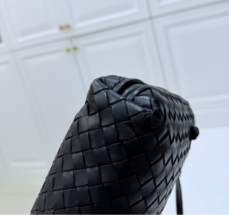 Bottega Veneta BV Nodini 黑色 貝殼包 肩背包 斜背包 側背包 手提包-17