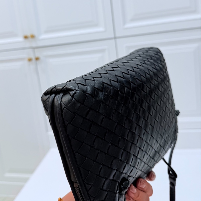 Bottega Veneta BV Nodini 黑色 貝殼包 肩背包 斜背包 側背包 手提包-18