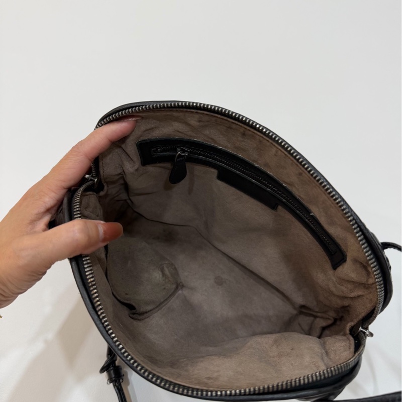 Bottega Veneta BV Nodini 黑色 貝殼包 肩背包 斜背包 側背包 手提包-23