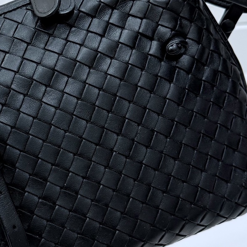 Bottega Veneta BV Nodini 黑色 貝殼包 肩背包 斜背包 側背包 手提包-27