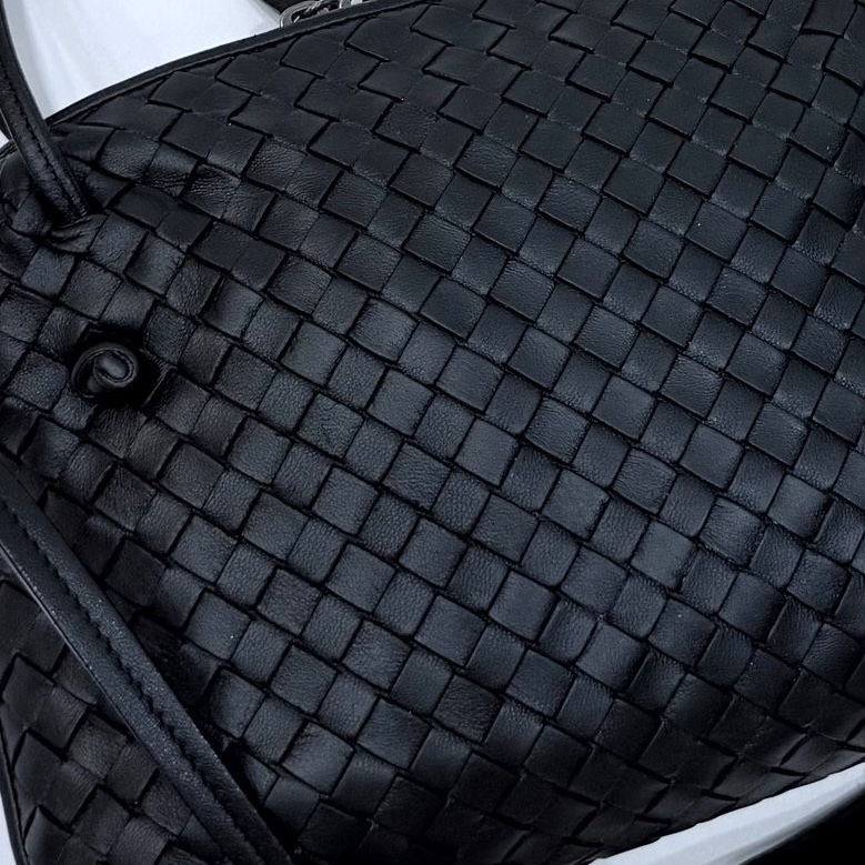 Bottega Veneta BV Nodini 黑色 貝殼包 肩背包 斜背包 側背包 手提包-28