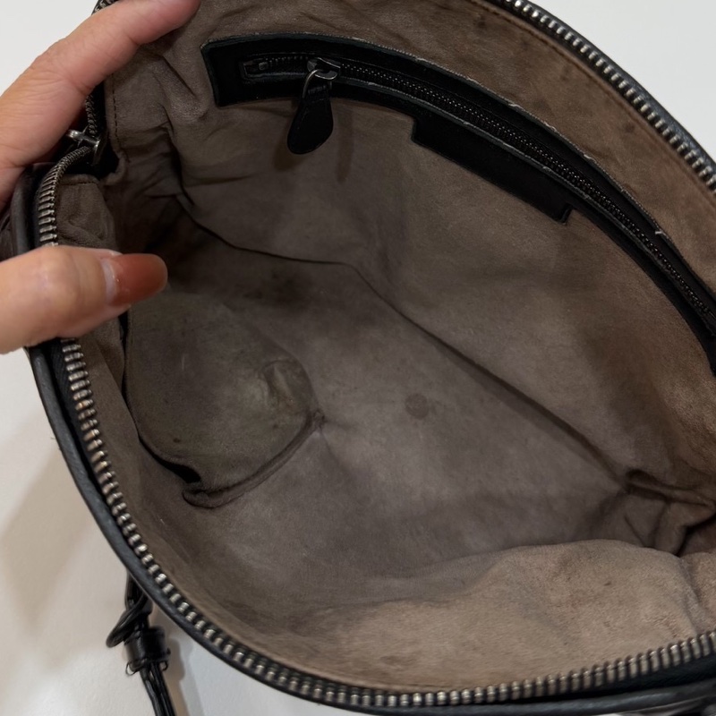 Bottega Veneta BV Nodini 黑色 貝殼包 肩背包 斜背包 側背包 手提包-35