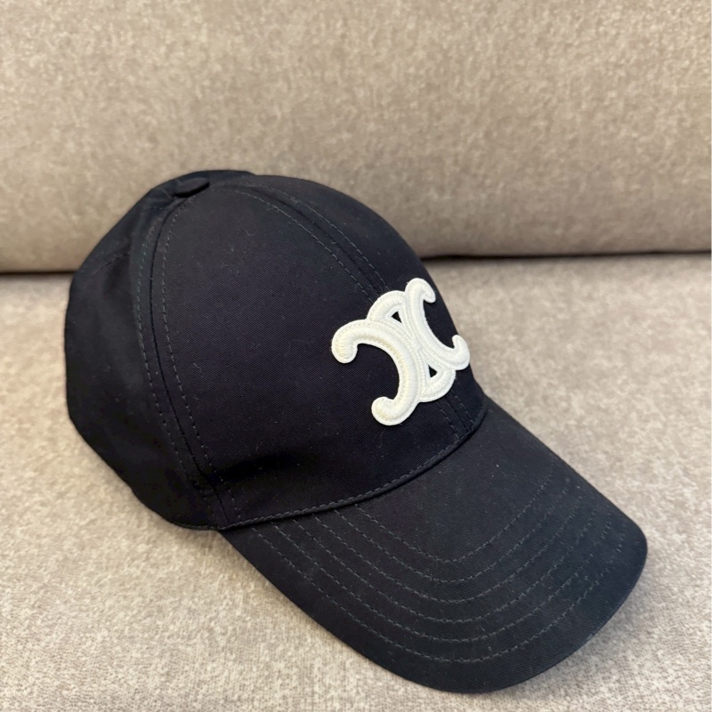 CELINE刺繡凱旋門帽帽-1