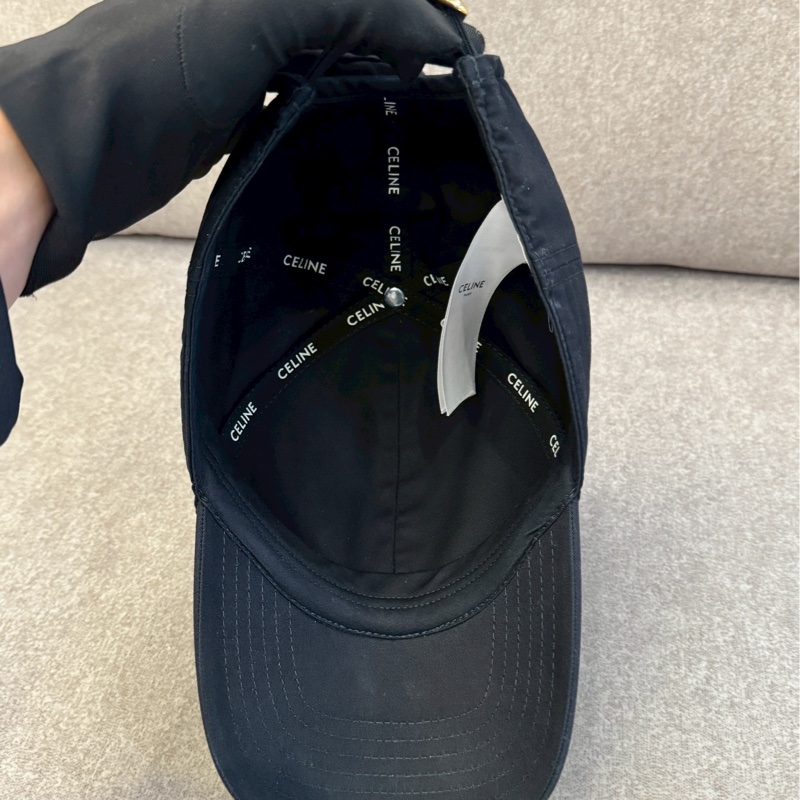 CELINE刺繡凱旋門帽帽-2