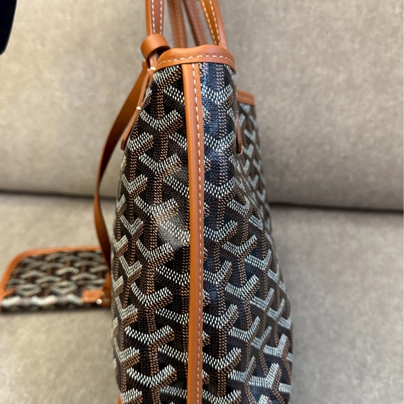 GOYARD MINI TOTE棕色-2