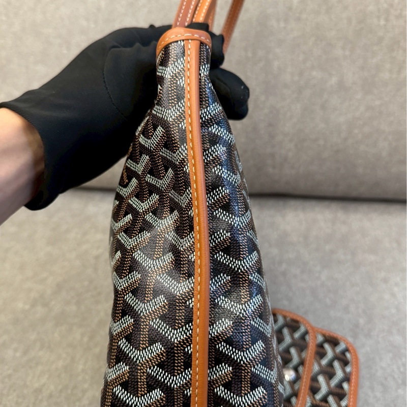 GOYARD MINI TOTE棕色-3