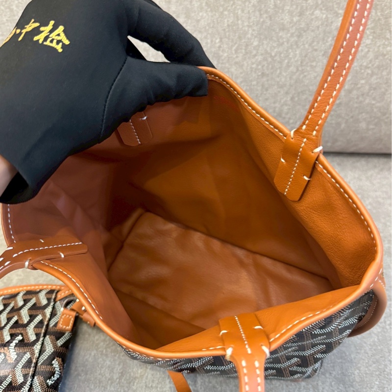 GOYARD MINI TOTE棕色-5