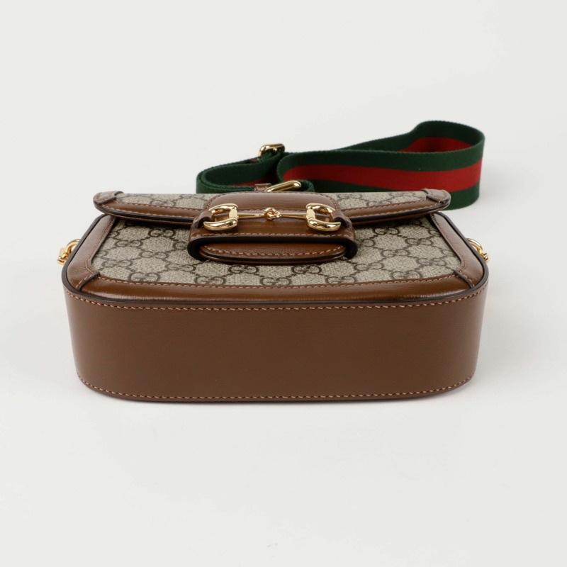 GUCCI Horsebit 1955 迷你肩斜背包 658574-5