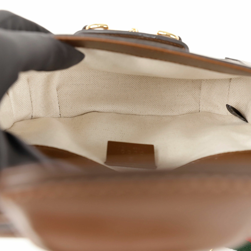 GUCCI Horsebit 1955 迷你肩斜背包 658574-7