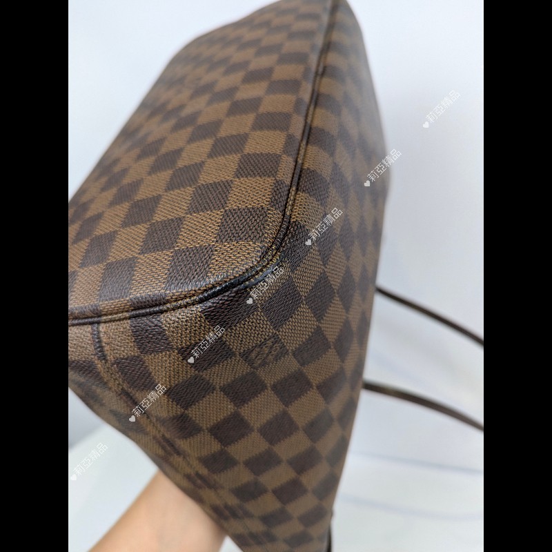 莉亞精品♡LV 棋盤格Neverfull 二手美包-12