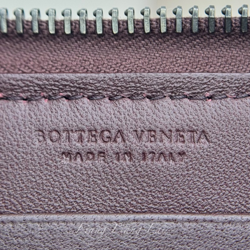 BOTTEGA VENETA BV三色編織拉鍊長夾-2