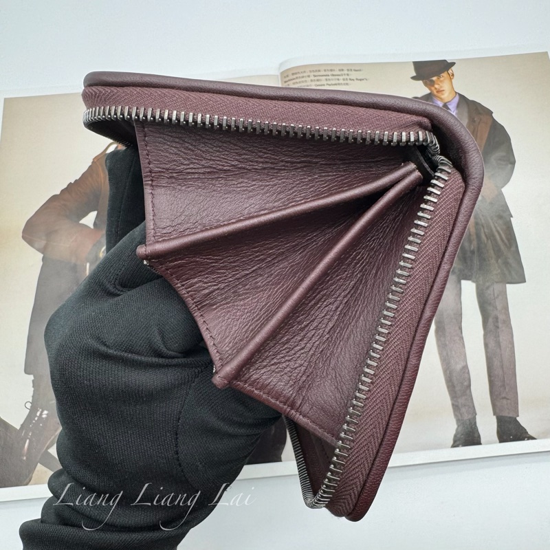 BOTTEGA VENETA BV三色編織拉鍊長夾-12