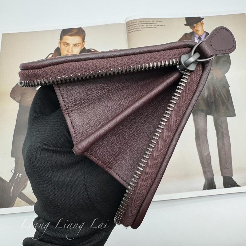 BOTTEGA VENETA BV三色編織拉鍊長夾-13