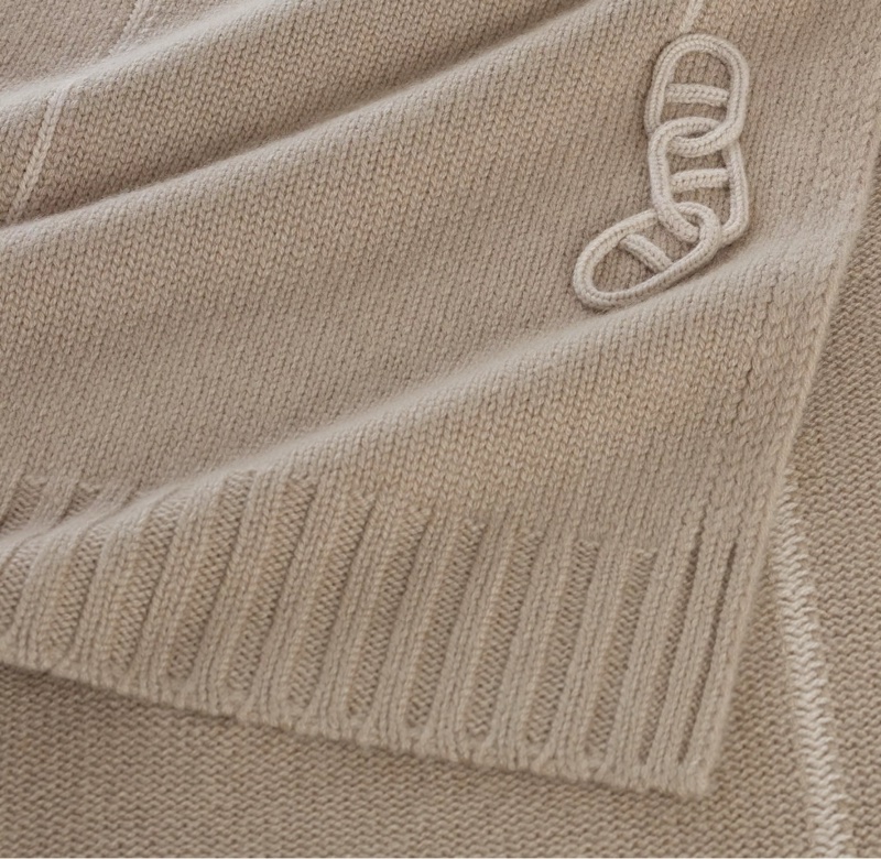 💖Hermes Maillons Traces 豬鼻 圍巾💖全新-1