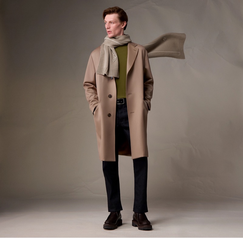 💖Hermes Maillons Traces 豬鼻 圍巾💖全新-2