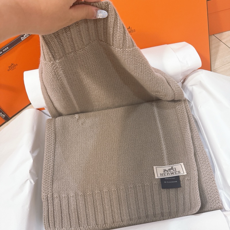 💖Hermes Maillons Traces 豬鼻 圍巾💖全新-10