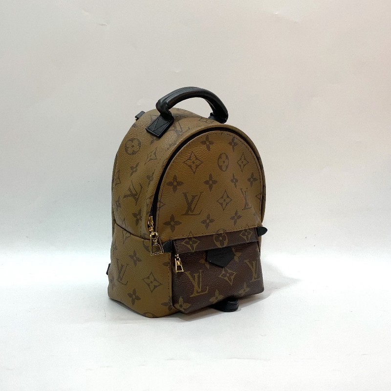 LV 雙色原花Palm springs Mini小書包-3