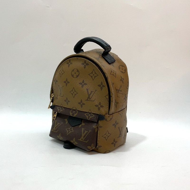 LV 雙色原花Palm springs Mini小書包-4