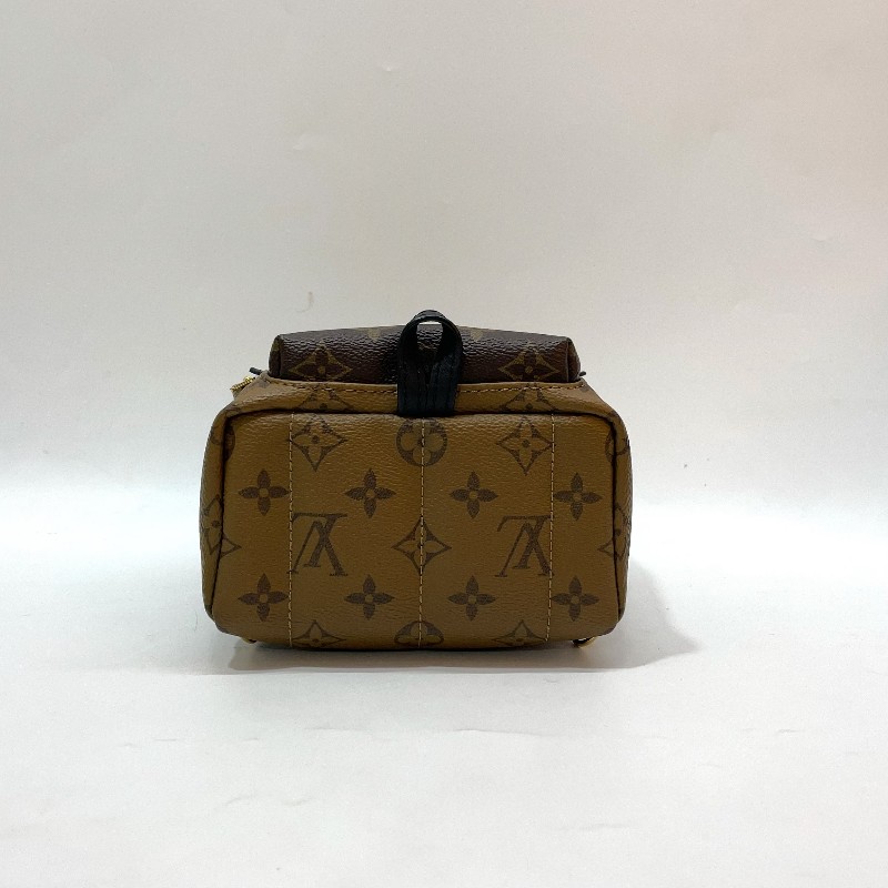 LV 雙色原花Palm springs Mini小書包-5