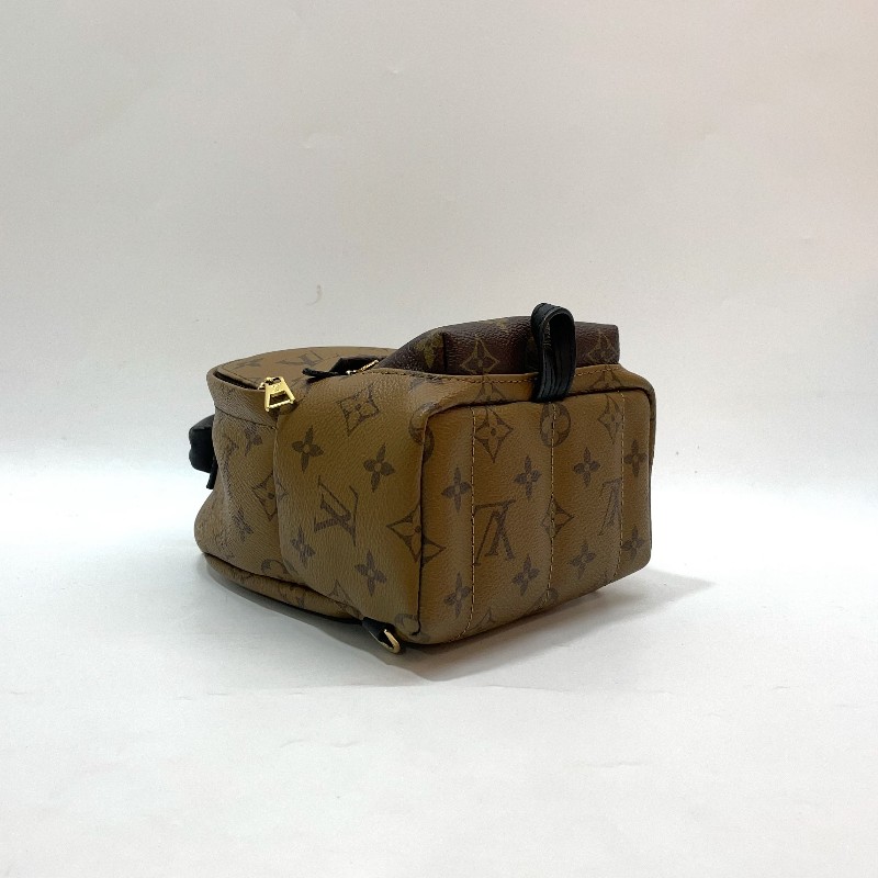 LV 雙色原花Palm springs Mini小書包-6