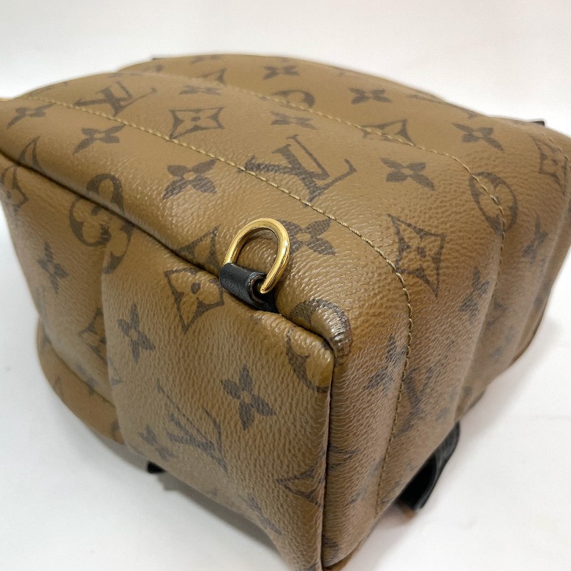 LV 雙色原花Palm springs Mini小書包-13