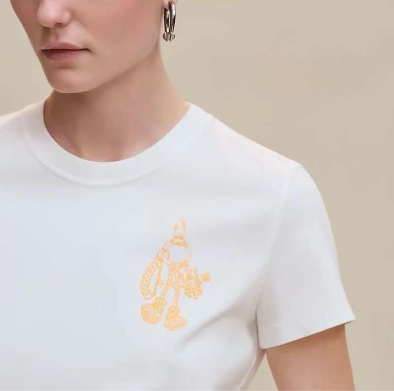 💖Hermes T-shirt 白色 上衣💖 全新 38號-1