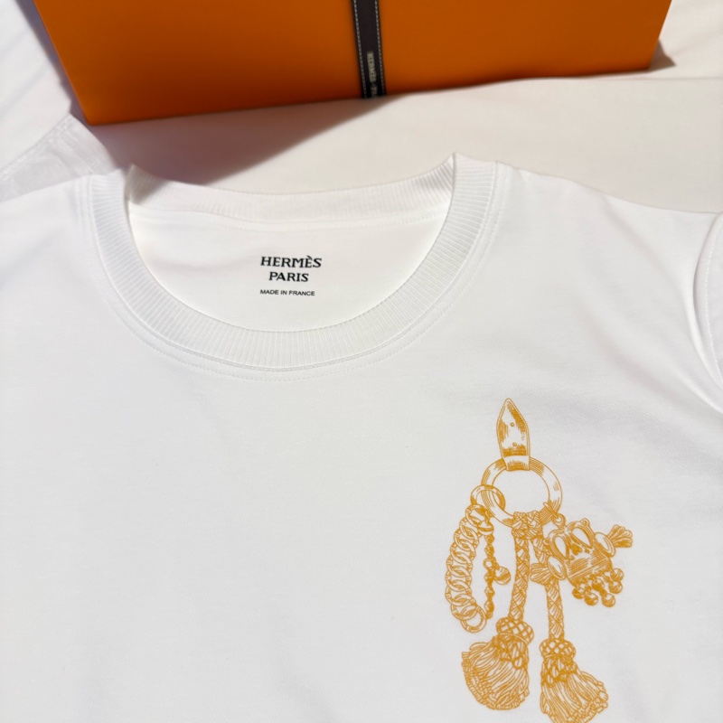💖Hermes T-shirt 白色 上衣💖 全新 38號-5
