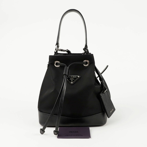 PRADA 1BE055 水桶手提單肩包