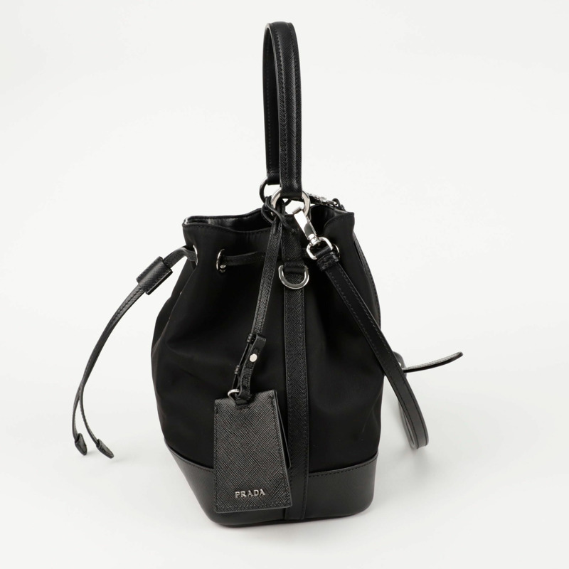 PRADA 1BE055 水桶手提單肩包-3