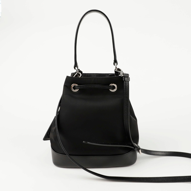 PRADA 1BE055 水桶手提單肩包-4