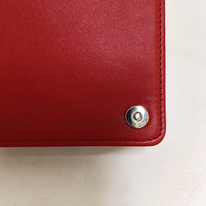 PRADA 紅色羊皮單肩包 銀色五金 可拆卸肩帶 配件齊全 9.8新-9