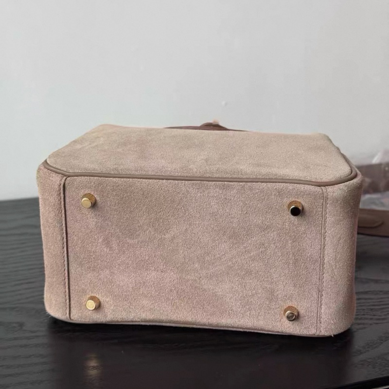 Hermes 愛馬仕 minilindy 大象灰拼 金扣B刻盒子塵袋 復印票-1