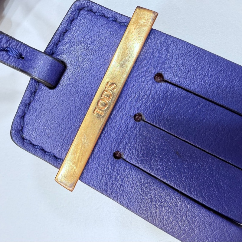 Tod's tods Flower Bag 紫 手提包 肩背包 斜背包 側背包 水桶包-37